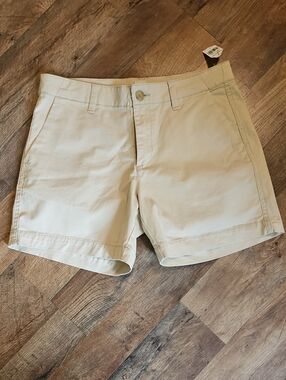 👖GAP Beige Flat Front Shorts